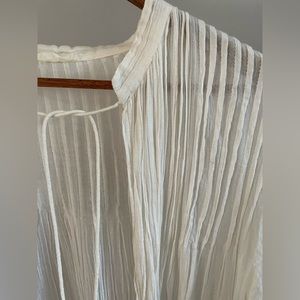 Free People sheer cotton cardigan